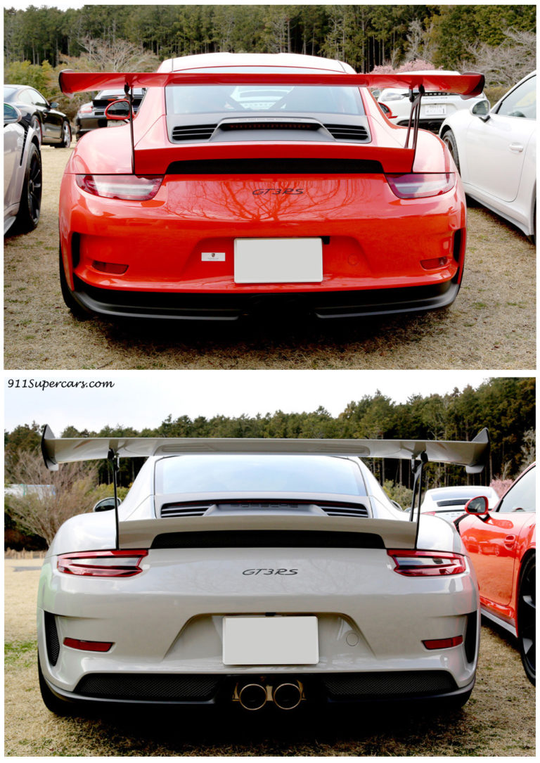 ポルシェ911 GT3RS 991前期と991後期の違い