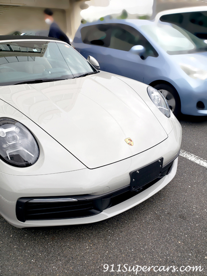 ポルシェ911 992 希望ナンバー当選 ナンバープレート交換してきました