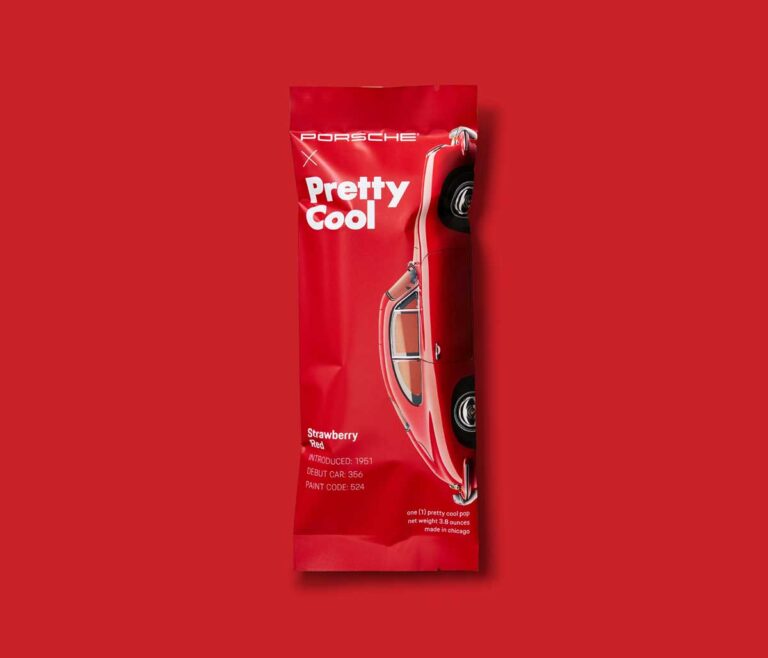 ポルシェのアイスクリーム食べたい～